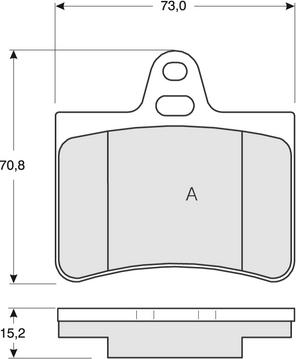 Alanko 10300627 - Гальмівні колодки, дискові гальма autocars.com.ua