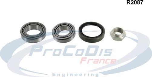 Procodis France R2087 - Комплект підшипника маточини колеса autocars.com.ua