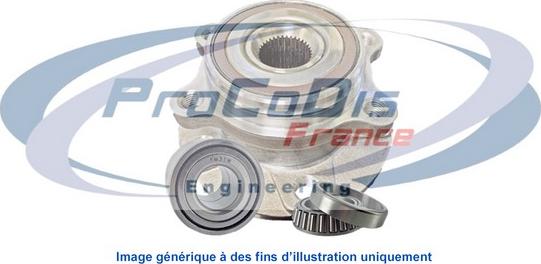 Procodis France R6051 - Комплект підшипника маточини колеса autocars.com.ua