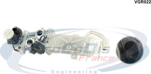 Procodis France VGR022 - Клапан повернення ОГ autocars.com.ua