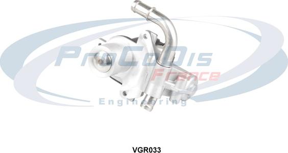 Procodis France VGR033 - Клапан повернення ОГ autocars.com.ua