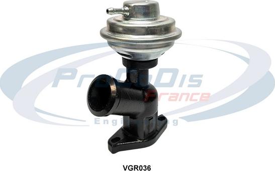 Procodis France VGR036 - Клапан повернення ОГ autocars.com.ua