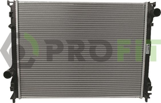 Profit 1740-0097 - Радіатор, охолодження двигуна autocars.com.ua