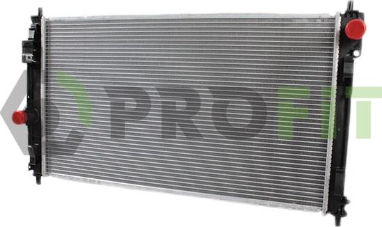 Profit 1740-0098 - Радіатор, охолодження двигуна autocars.com.ua