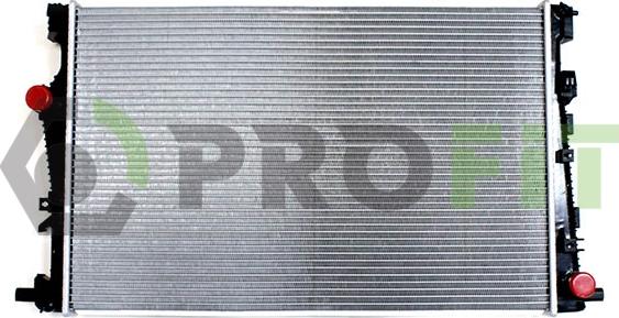 Profit 1740-0615 - Радіатор, охолодження двигуна autocars.com.ua