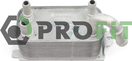 Profit 1745-0016 - Масляний радіатор, автоматична коробка передач autocars.com.ua
