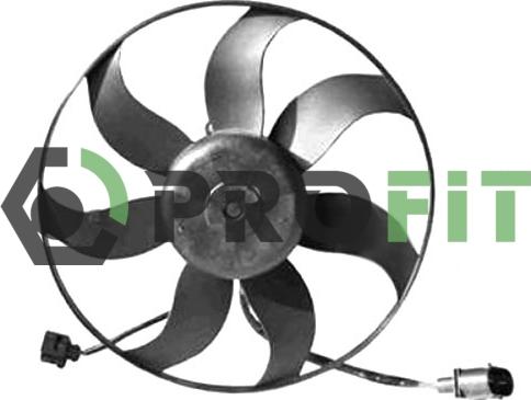 Profit 1850-0011 - Вентилятор, охолодження двигуна autocars.com.ua