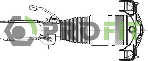 Profit 2007-0181 - Опора пневматической рессоры avtokuzovplus.com.ua