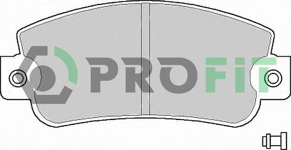 Profit 5000-0346 - Тормозные колодки, дисковые, комплект avtokuzovplus.com.ua
