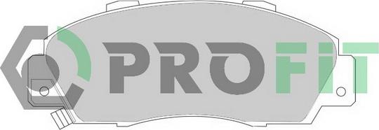 Profit 5000-0905 - Тормозные колодки, дисковые, комплект avtokuzovplus.com.ua
