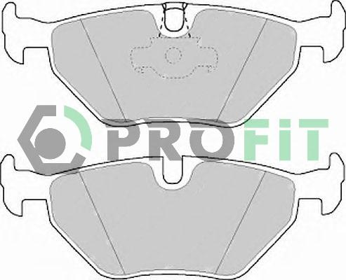 Profit 5000-1075 - Гальмівні колодки, дискові гальма autocars.com.ua