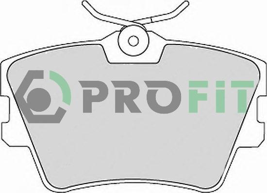 Profit 5000-1132 C - Тормозные колодки, дисковые, комплект autodnr.net