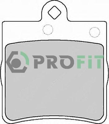 Profit 5000-1311 C - Тормозные колодки, дисковые, комплект autodnr.net