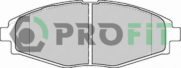 Profit 5000-1337 - Тормозные колодки, дисковые, комплект autodnr.net