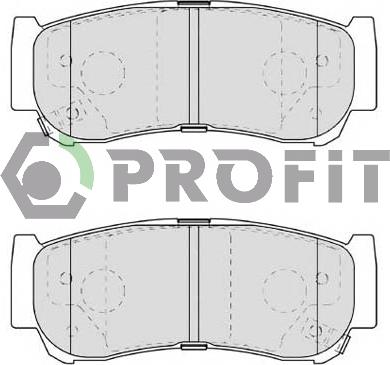 Profit 5000-1910 - Тормозные колодки, дисковые, комплект autodnr.net