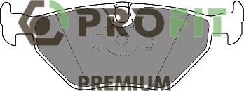 Profit 5005-1075 - Тормозные колодки, дисковые, комплект autodnr.net