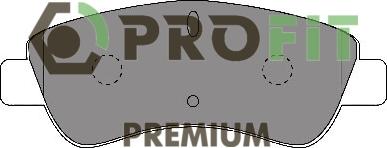 Profit 5005-1399 - Тормозные колодки, дисковые, комплект autodnr.net