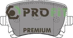 Profit 5005-1636 - Тормозные колодки, дисковые, комплект autodnr.net