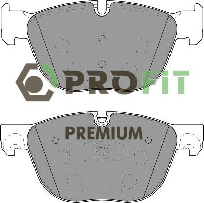 Profit 5005-4052 - Тормозные колодки, дисковые, комплект autodnr.net