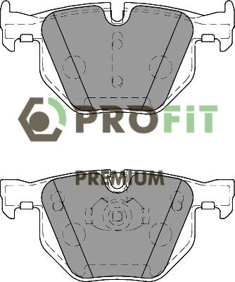 Profit 5005-4067 - Гальмівні колодки, дискові гальма autocars.com.ua