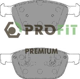 Profit 5005-4238 - Тормозные колодки, дисковые, комплект avtokuzovplus.com.ua