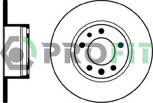 Profit 5010-0210 - Тормозной диск autodnr.net