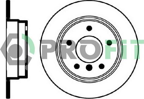 Profit 5010-0249 - Тормозной диск autodnr.net