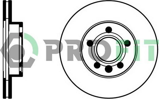 Profit 5010-1010 - Тормозной диск avtokuzovplus.com.ua