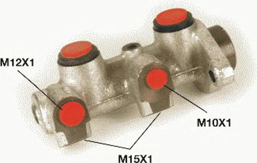 Protechnic PRH3224 - Головний гальмівний циліндр autocars.com.ua