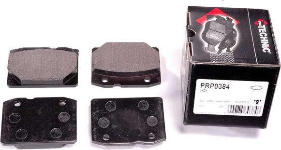 Protechnic PRP0384 - Тормозные колодки, дисковые, комплект avtokuzovplus.com.ua