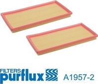 Purflux A1957-2 - Повітряний фільтр autocars.com.ua