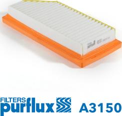 Purflux A3150 - Повітряний фільтр autocars.com.ua