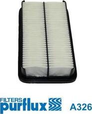 Purflux A326 - Повітряний фільтр autocars.com.ua