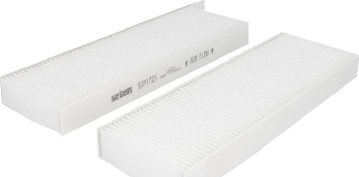 Purflux AH261-2 - Фільтр, повітря у внутрішній простір autocars.com.ua