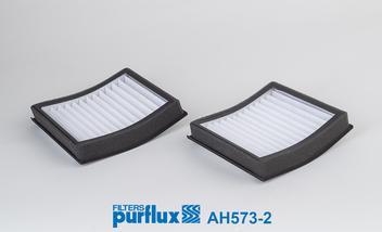 Purflux AH573-2 - Фільтр, повітря у внутрішній простір autocars.com.ua