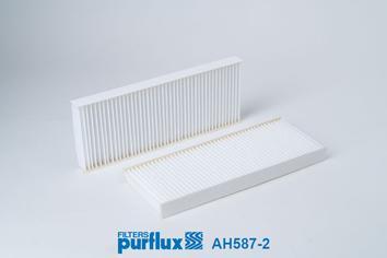 Purflux AH587-2 - Фільтр, повітря у внутрішній простір autocars.com.ua