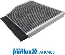 Purflux AHC483 - Фільтр, повітря у внутрішній простір autocars.com.ua