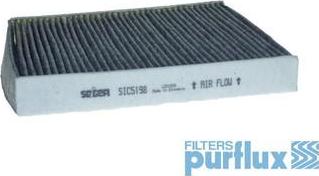 Purflux AHC484 - Фільтр, повітря у внутрішній простір autocars.com.ua