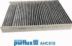 Purflux AHC518 - Фільтр, повітря у внутрішній простір autocars.com.ua