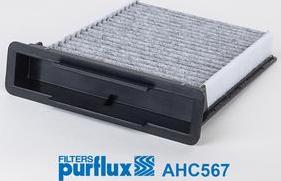 Purflux AHC567 - Фільтр, повітря у внутрішній простір autocars.com.ua