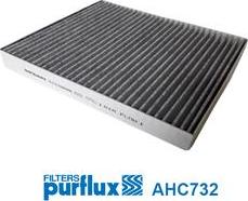 Purflux AHC732 - Фільтр, повітря у внутрішній простір autocars.com.ua