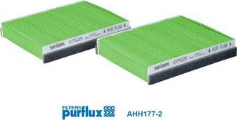 Purflux AHH177-2 - Фільтр, повітря у внутрішній простір autocars.com.ua