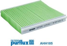 Purflux AHH185 - Фільтр, повітря у внутрішній простір autocars.com.ua