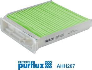 Purflux AHH207 - Фільтр, повітря у внутрішній простір autocars.com.ua