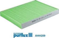 Purflux AHH209 - Фільтр, повітря у внутрішній простір autocars.com.ua