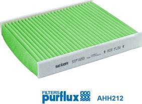 Purflux AHH212 - Фільтр, повітря у внутрішній простір autocars.com.ua