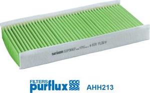 Purflux AHH213 - Фільтр, повітря у внутрішній простір autocars.com.ua