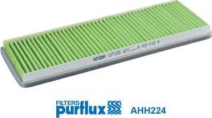 Purflux AHH224 - Фільтр, повітря у внутрішній простір autocars.com.ua