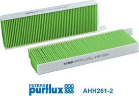 Purflux AHH261-2 - Фільтр, повітря у внутрішній простір autocars.com.ua