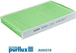 Purflux AHH319 - Фільтр, повітря у внутрішній простір autocars.com.ua